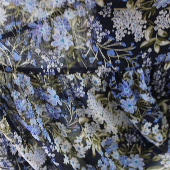 NWT Emma & Michelle Floral BoHo Dress Size L Easter Springtime Outfit - Picture 12 of 12